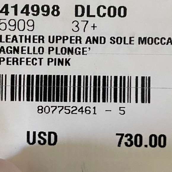 COPY - Gucci velvet shoes BARELY USED size 37 - Picture 6 of 6